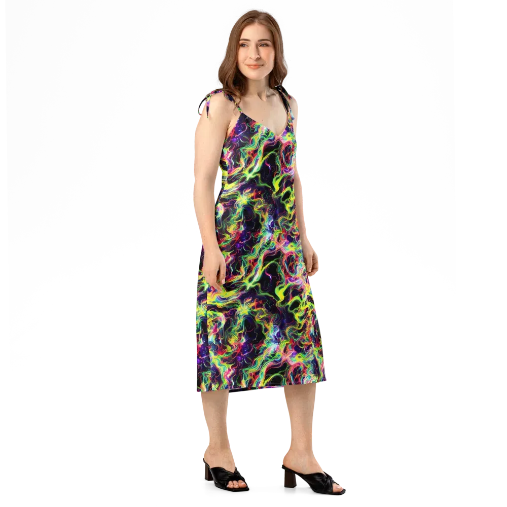 Infinite Flux on Slip Dress — Right Front