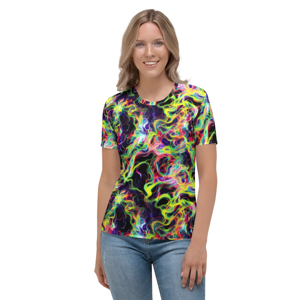 Infinite Flux on Women's Crew Neck T-Shirt — Front