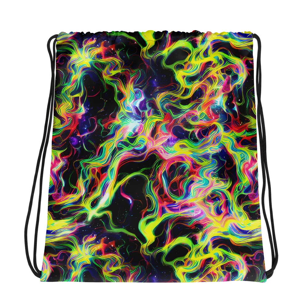 Infinite Flux on Drawstring Bag — Photo