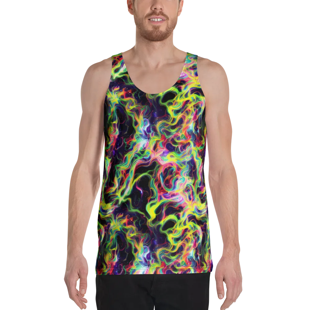 Infinite Flux on Men's Tank Top — Front