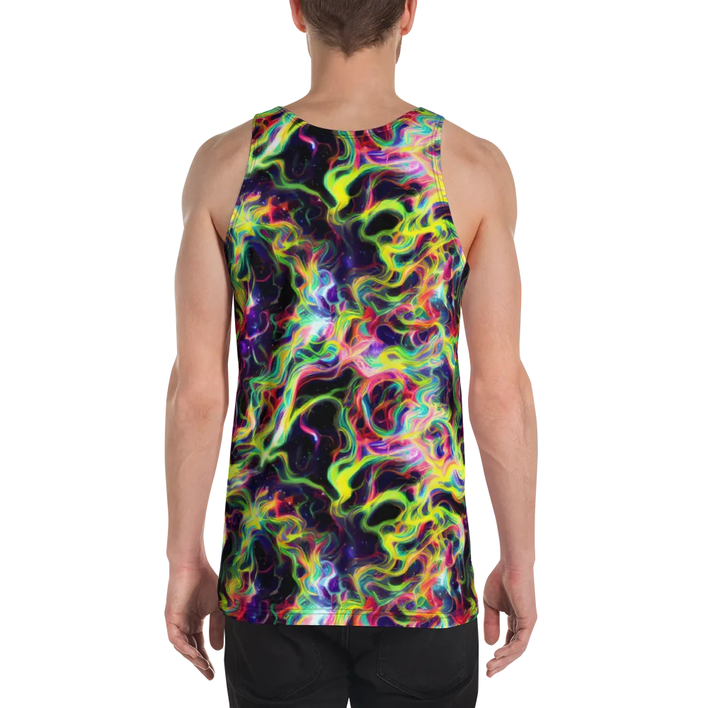 Infinite Flux on Men's Tank Top — Back