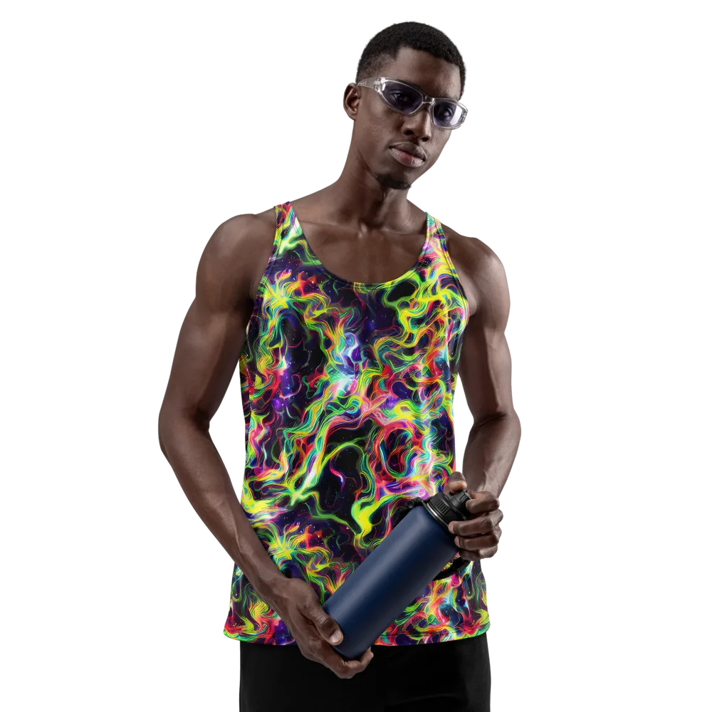 Infinite Flux on Men's Tank Top — Front