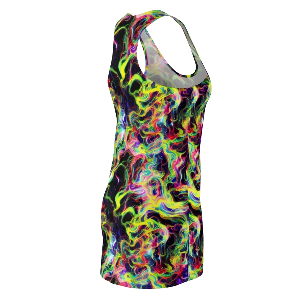 Infinite Flux on Racerback Dress — Back Side