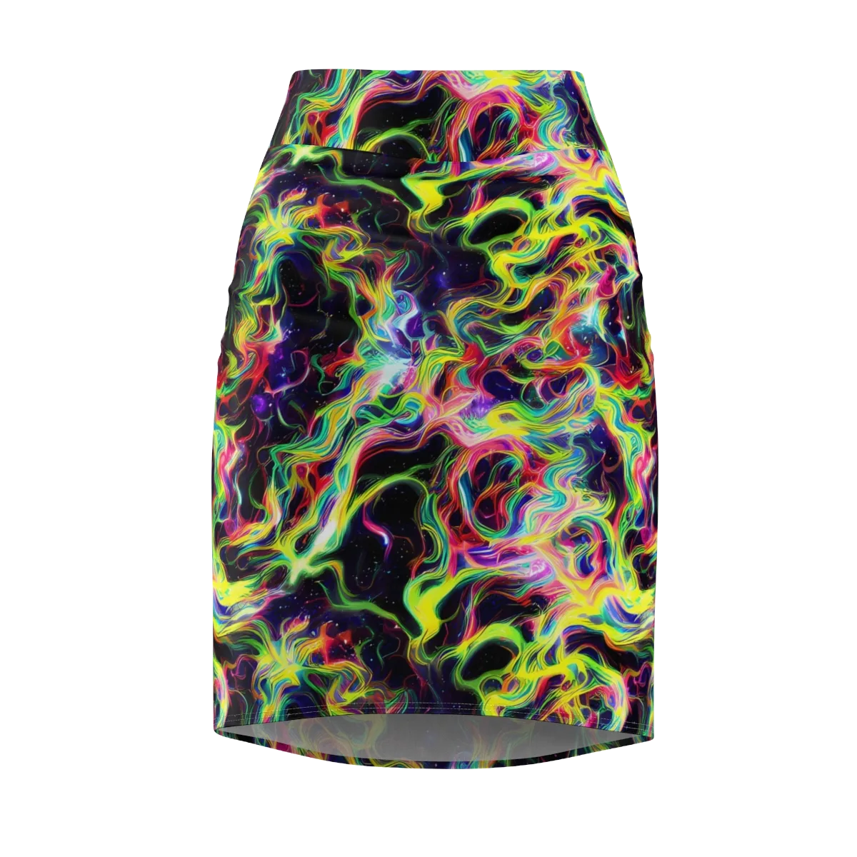 Infinite Flux on Pencil Skirt — Front