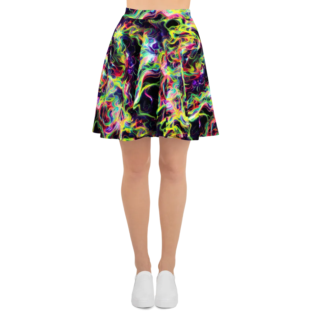 Infinite Flux on Skater Skirt — Front