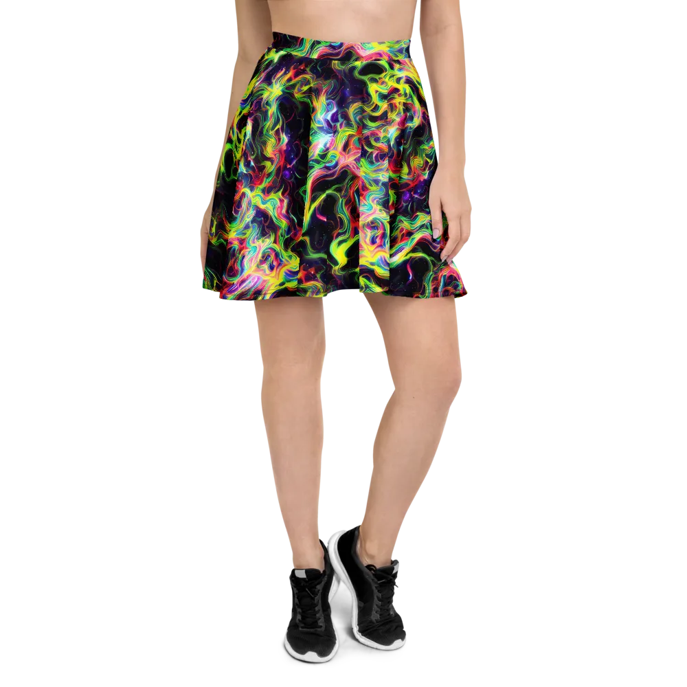 Infinite Flux on Skater Skirt — Front