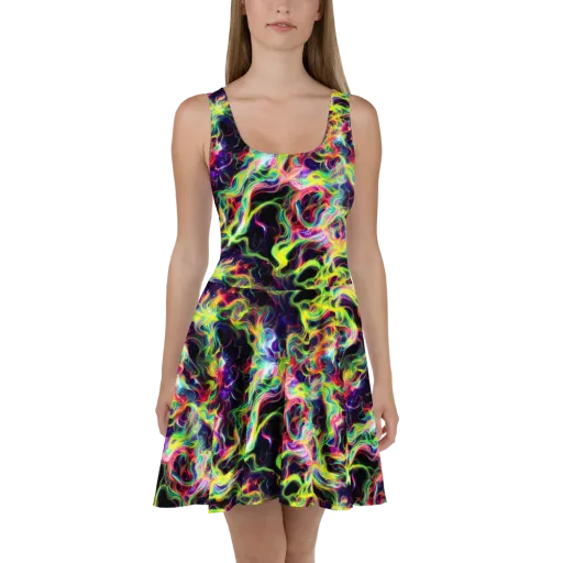Infinite Flux on a Skater Dress