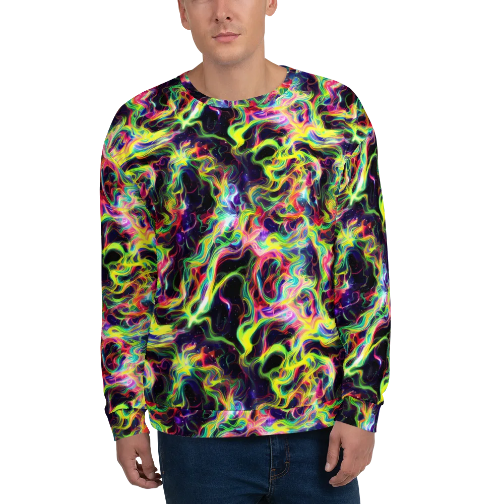 Infinite Flux on Sweatshirt — Front