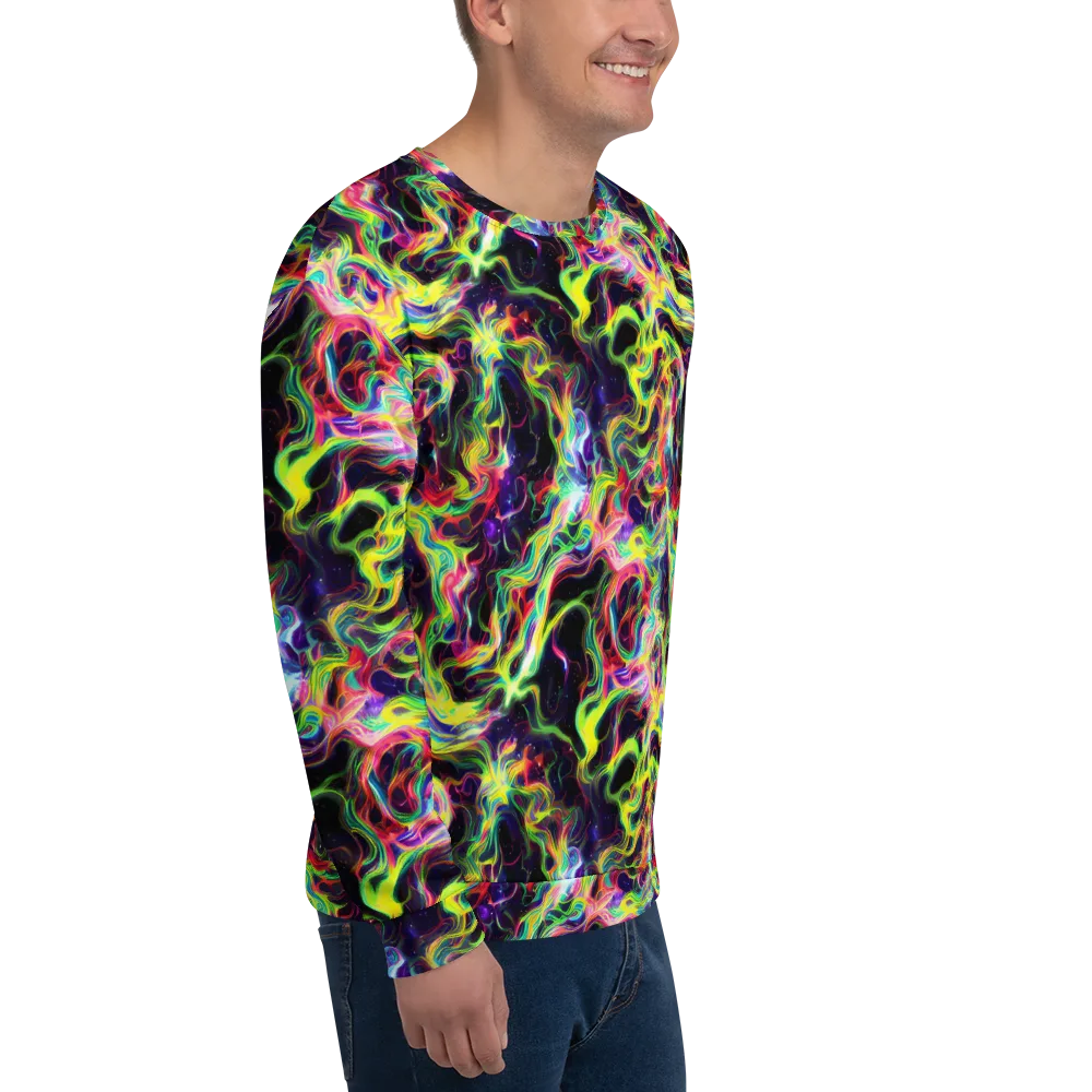 Infinite Flux on Sweatshirt — Right Front