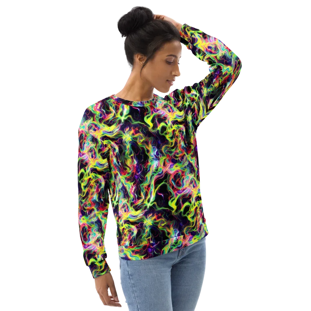 Infinite Flux on Sweatshirt — Right Front