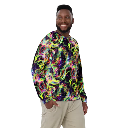Infinite Flux on a Sweatshirt