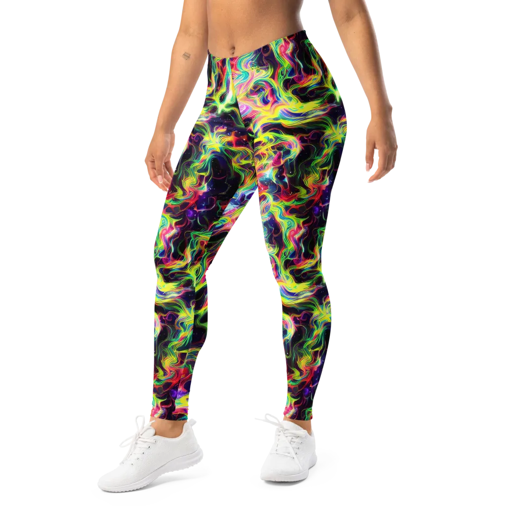 Infinite Flux on Leggings — Left Front