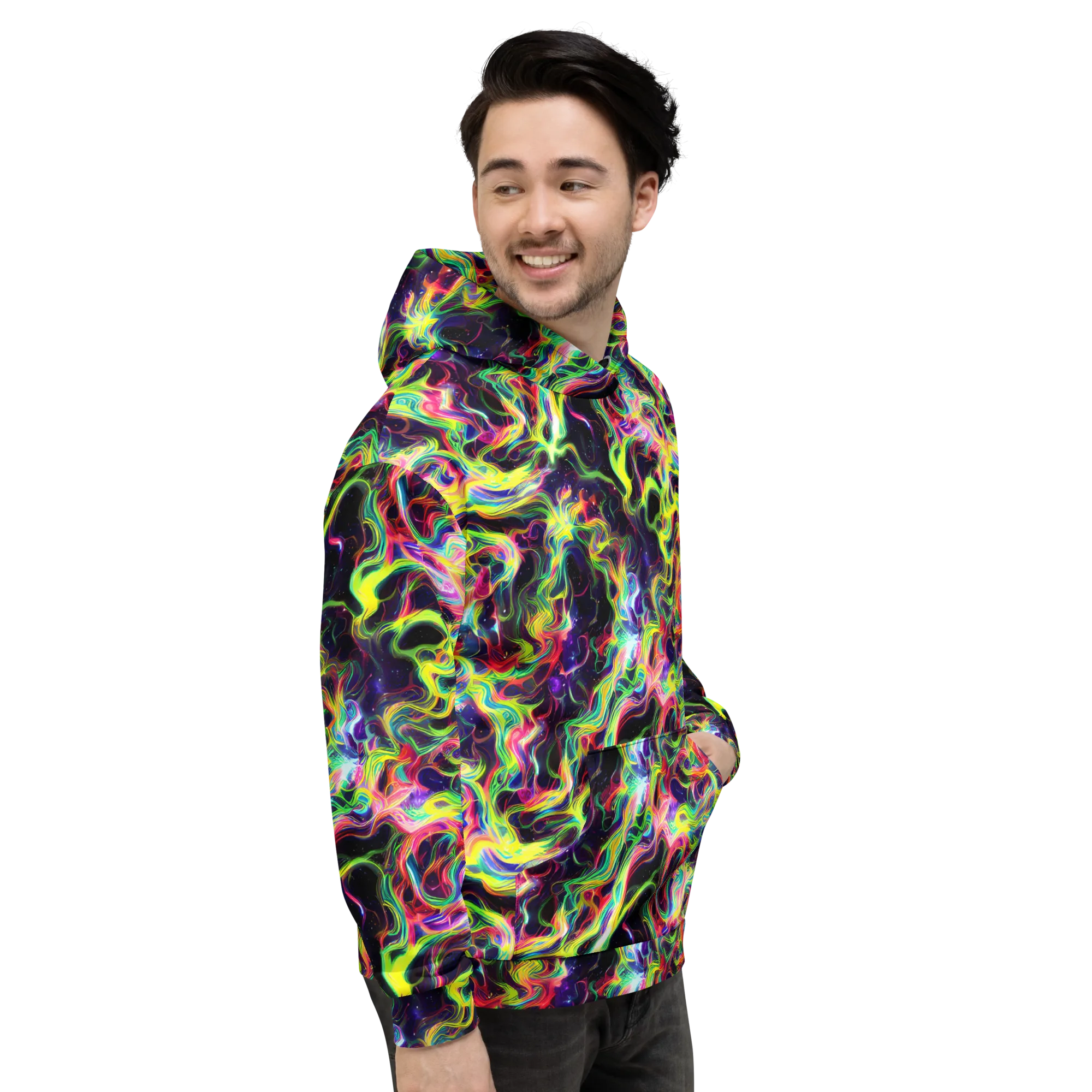 Infinite Flux on Hoodie — Right