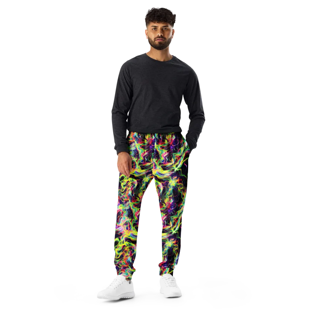 Infinite Flux on Men's Joggers — Front