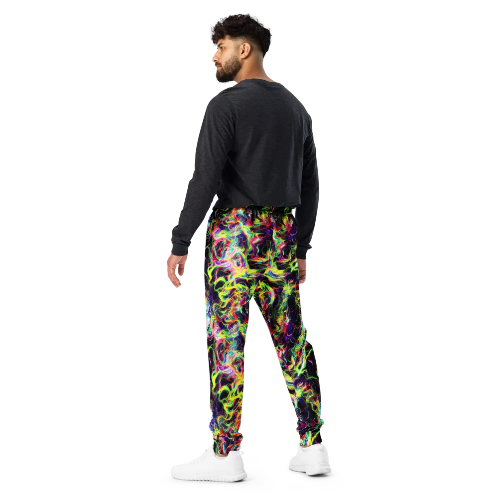 Infinite Flux on Men's Joggers — Back