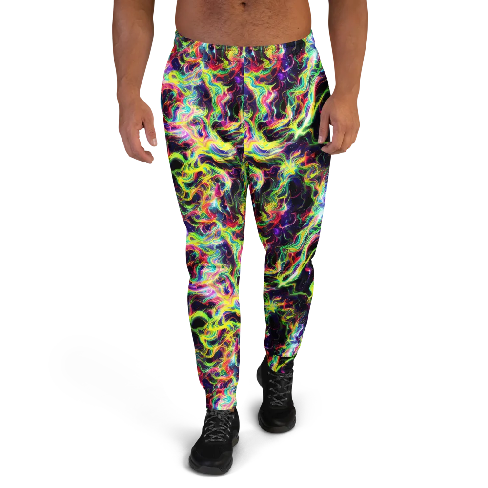 Infinite Flux on Men's Joggers — Front