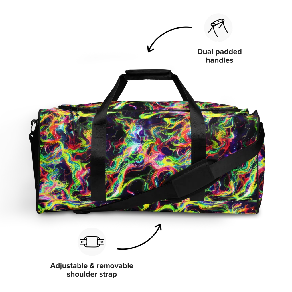 Infinite Flux on Duffle Bag — Front