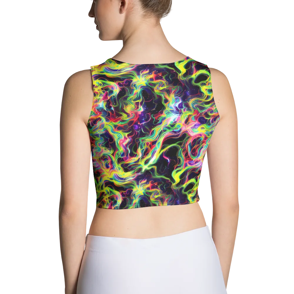 Infinite Flux on Crop Top — Back