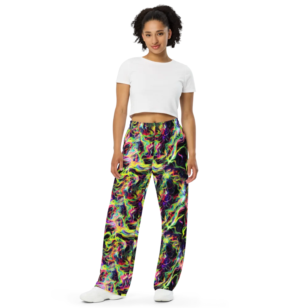 Infinite Flux on Wide-Leg Pants — Front