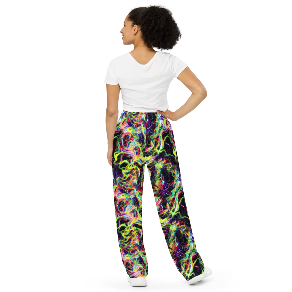 Infinite Flux on Wide-Leg Pants — Back