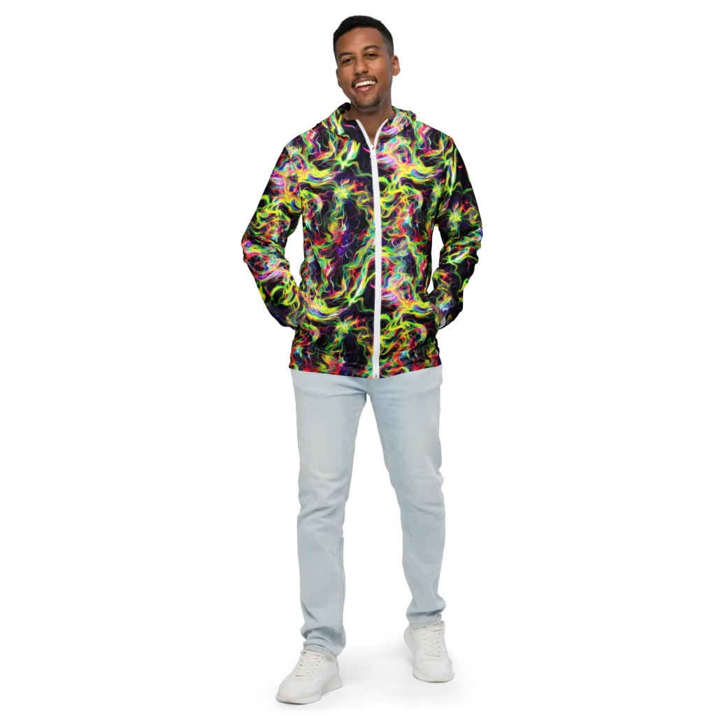 Infinite Flux on Men's Windbreaker — Front
