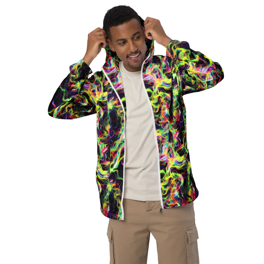 Infinite Flux on Men's Windbreaker — Front