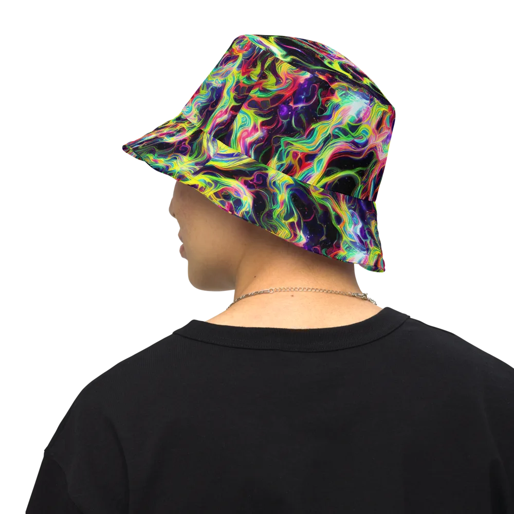 Infinite Flux on Reversible Bucket Hat — Back Inside