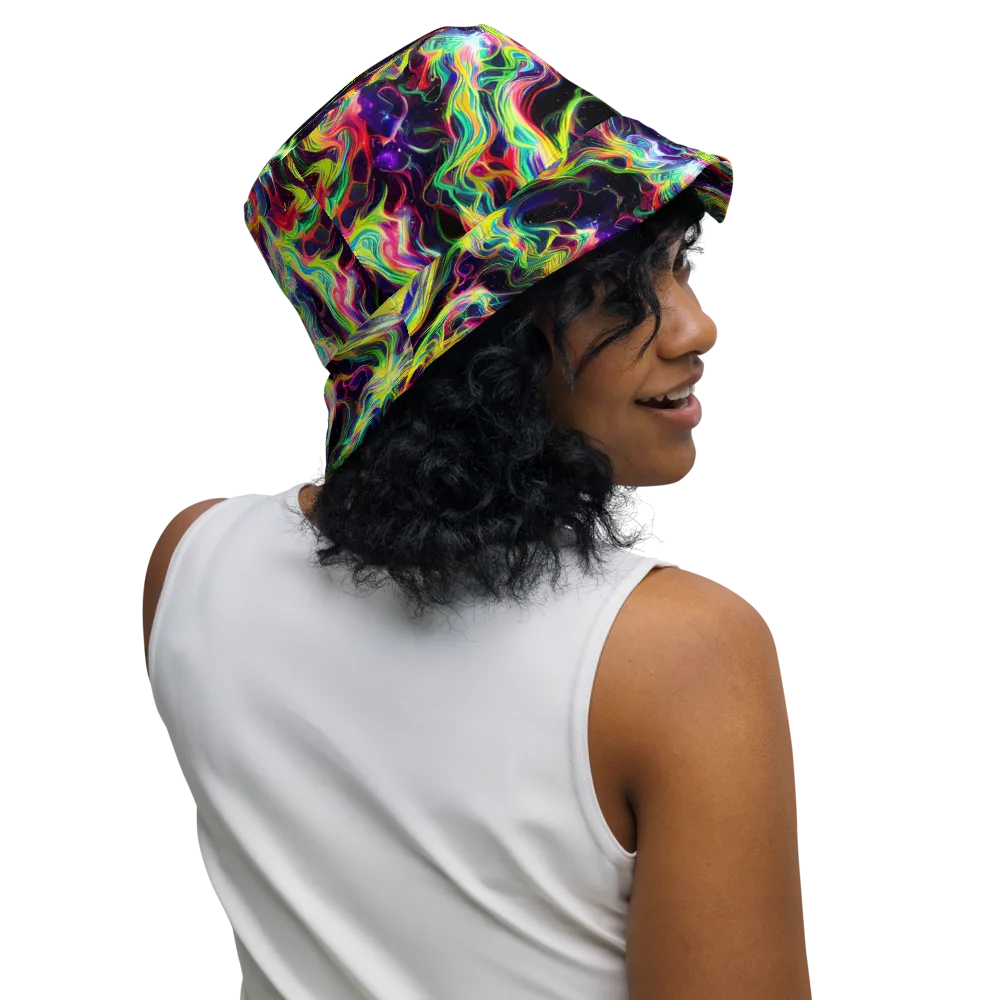 Infinite Flux on Reversible Bucket Hat — Right Outside