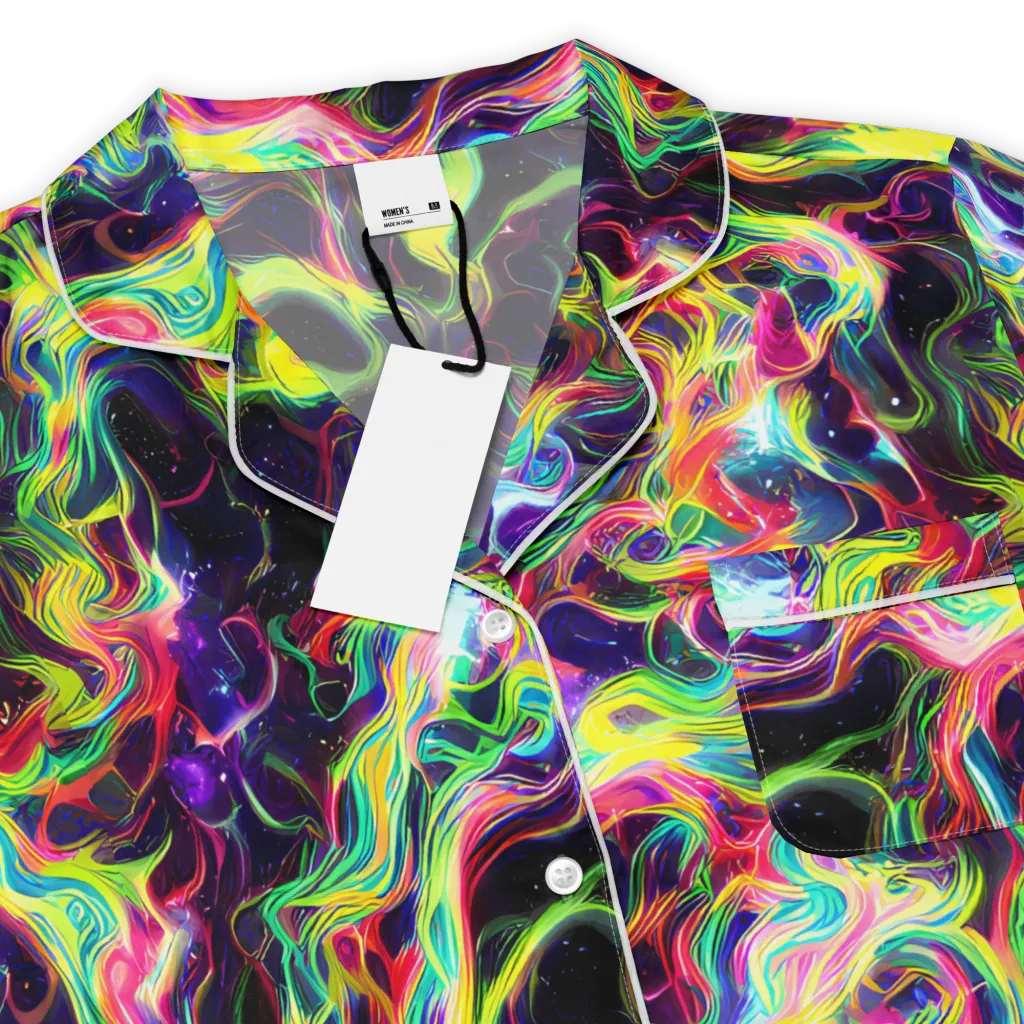 Infinite Flux on Women's Short Sleeve Pajama Top — Product details