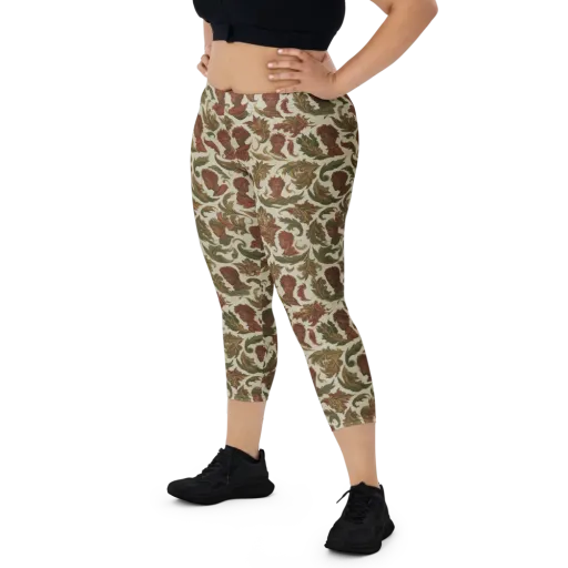 Laurel Portraits on a Capri Leggings