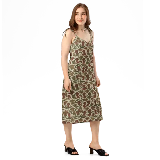 Laurel Portraits on a Slip Dress
