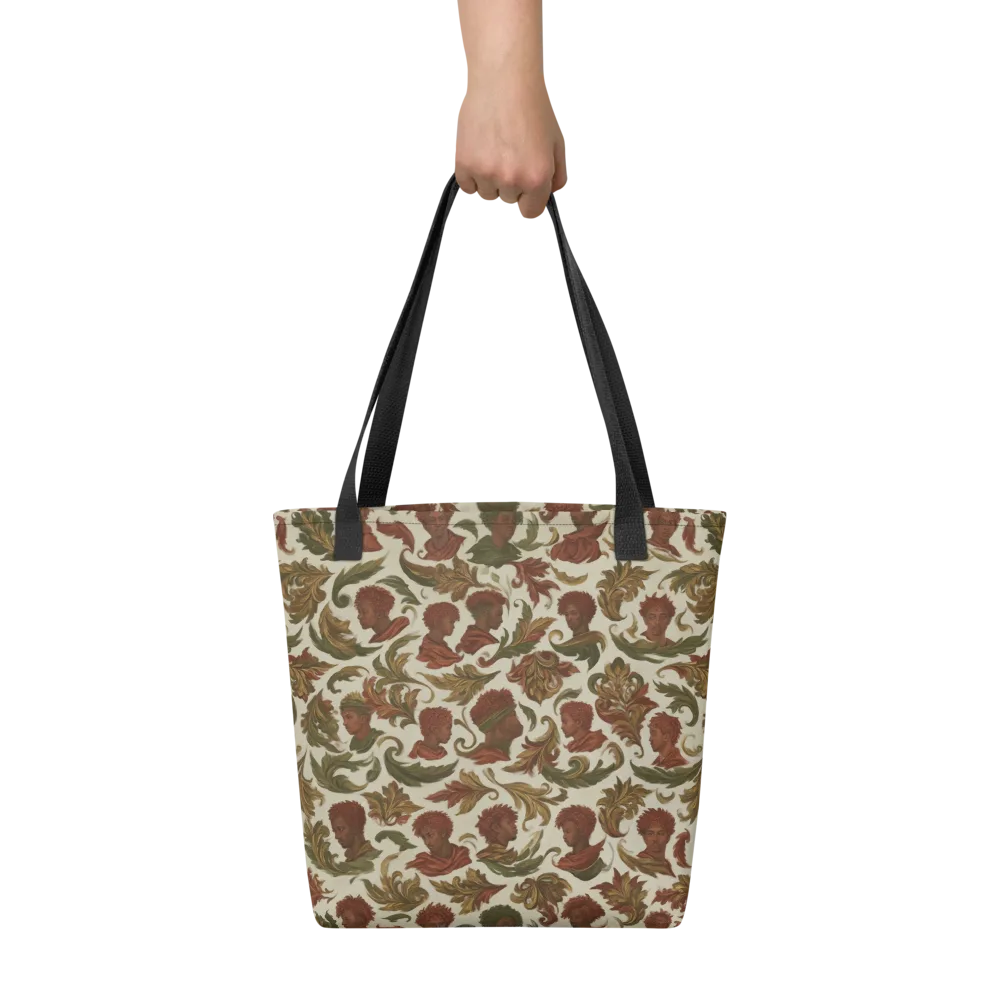 Laurel Portraits on Tote Bag — Front