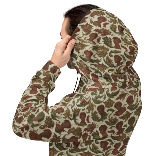 Laurel Portraits on Hoodie