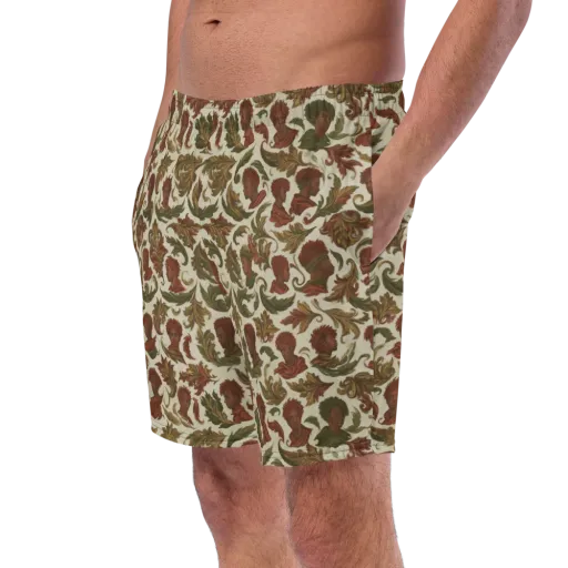 Laurel Portraits on a Swim Trunks