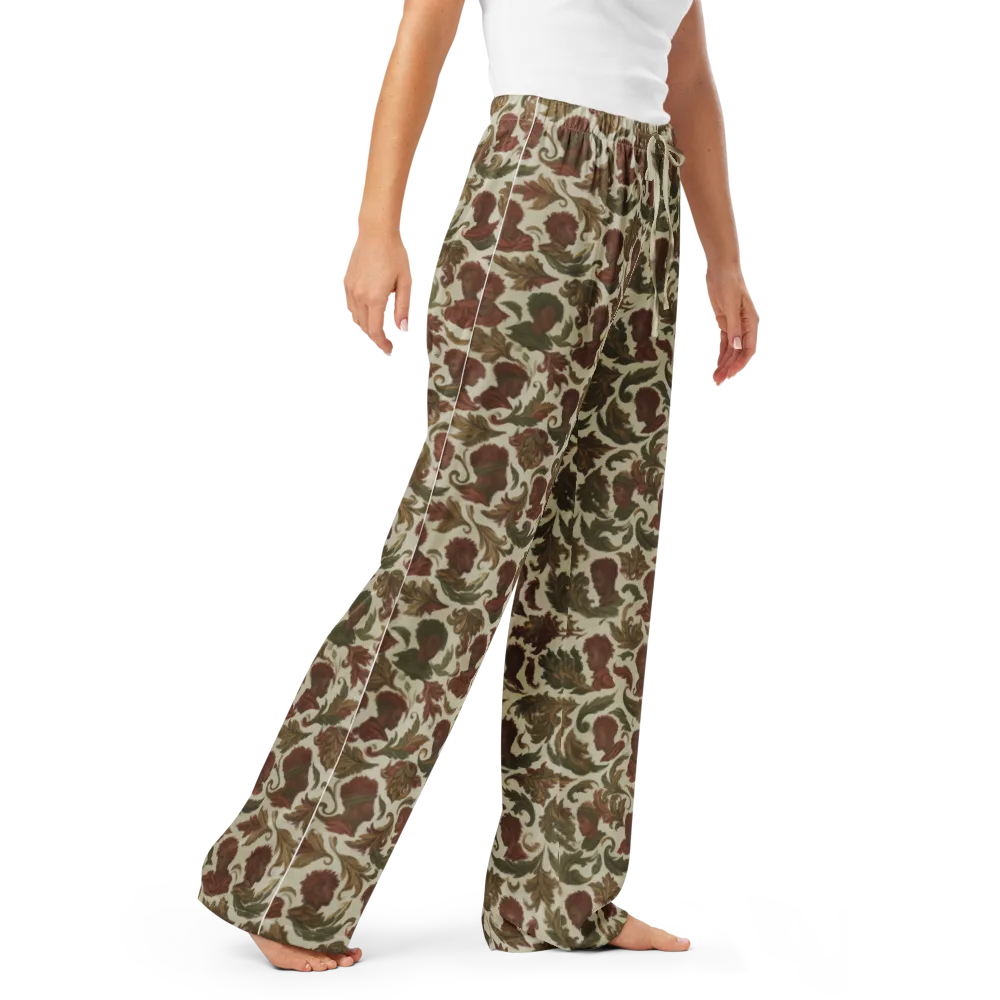 Laurel Portraits on Women's Pajama Pants — Right Front