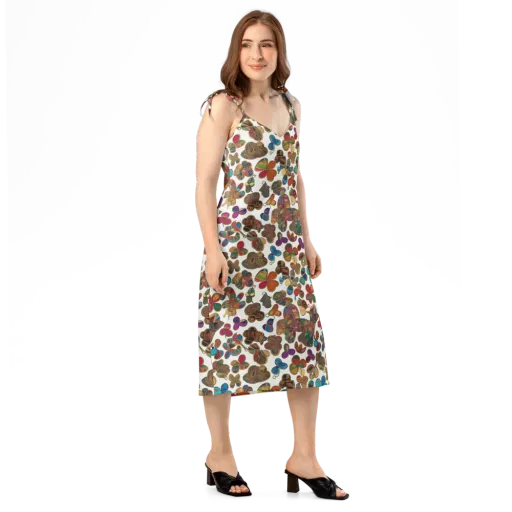 Kaleidoscope Charms on a Slip Dress