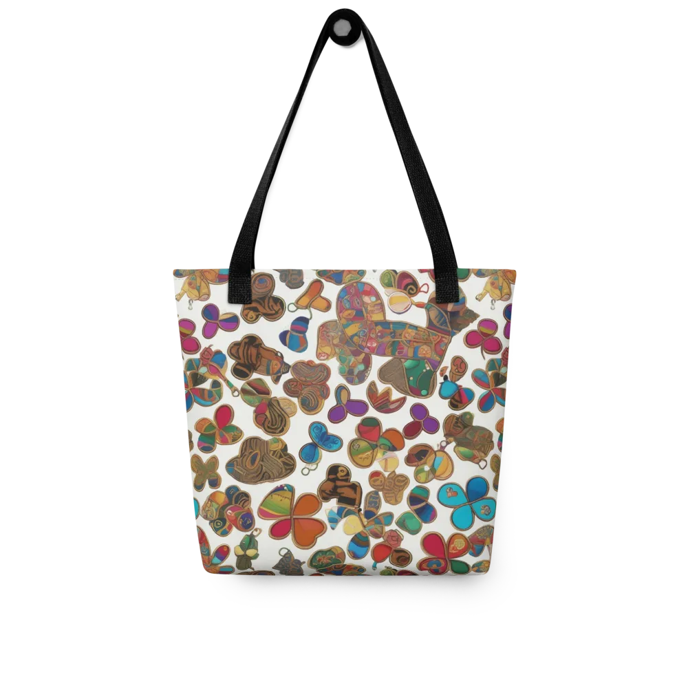 Kaleidoscope Charms on Tote Bag — Front