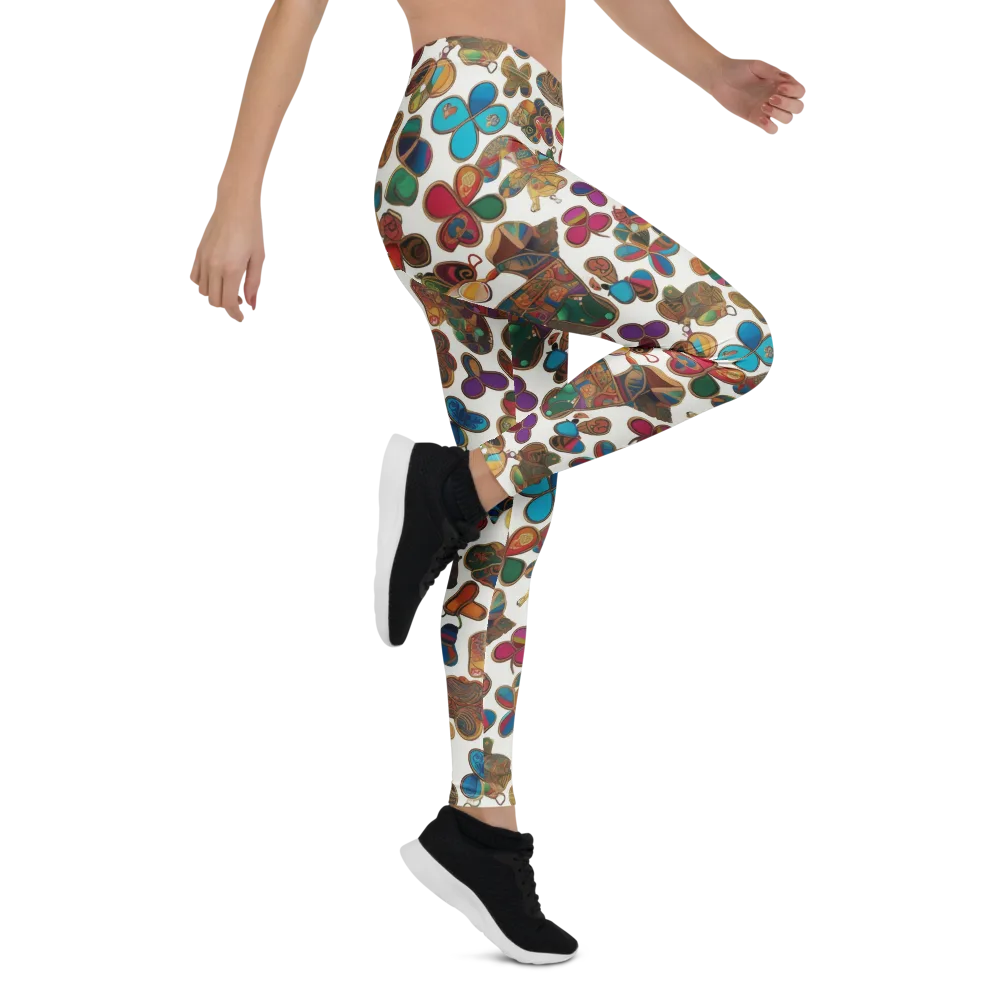 Kaleidoscope Charms on Leggings — Right