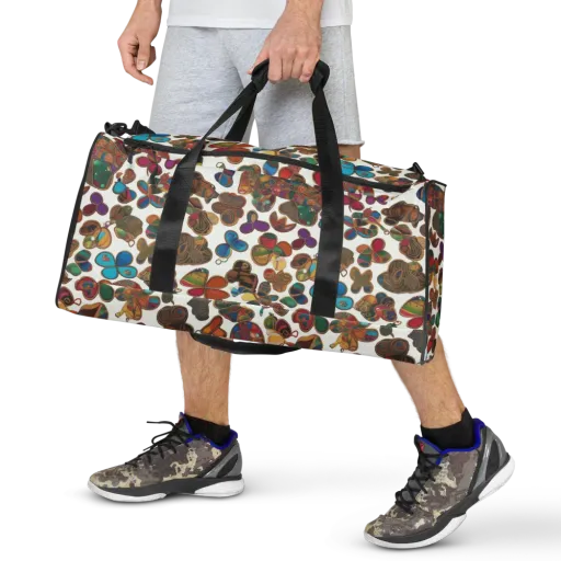 Kaleidoscope Charms on a Duffle Bag