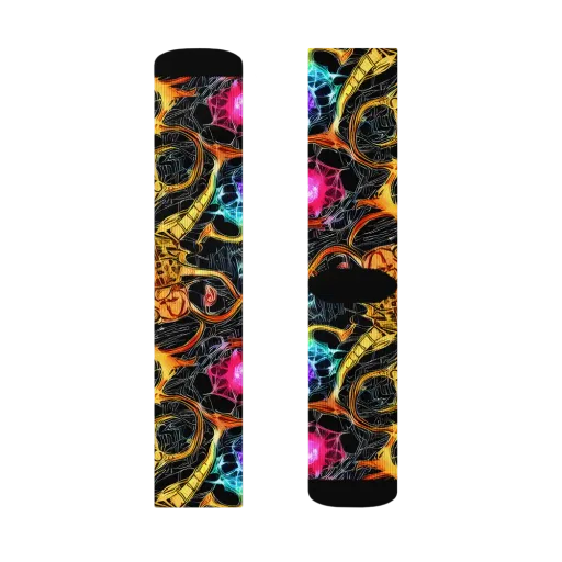 Psychedelic Pulsar on a Socks