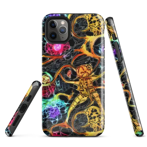 Psychedelic Pulsar on a Tough Case for iPhone®