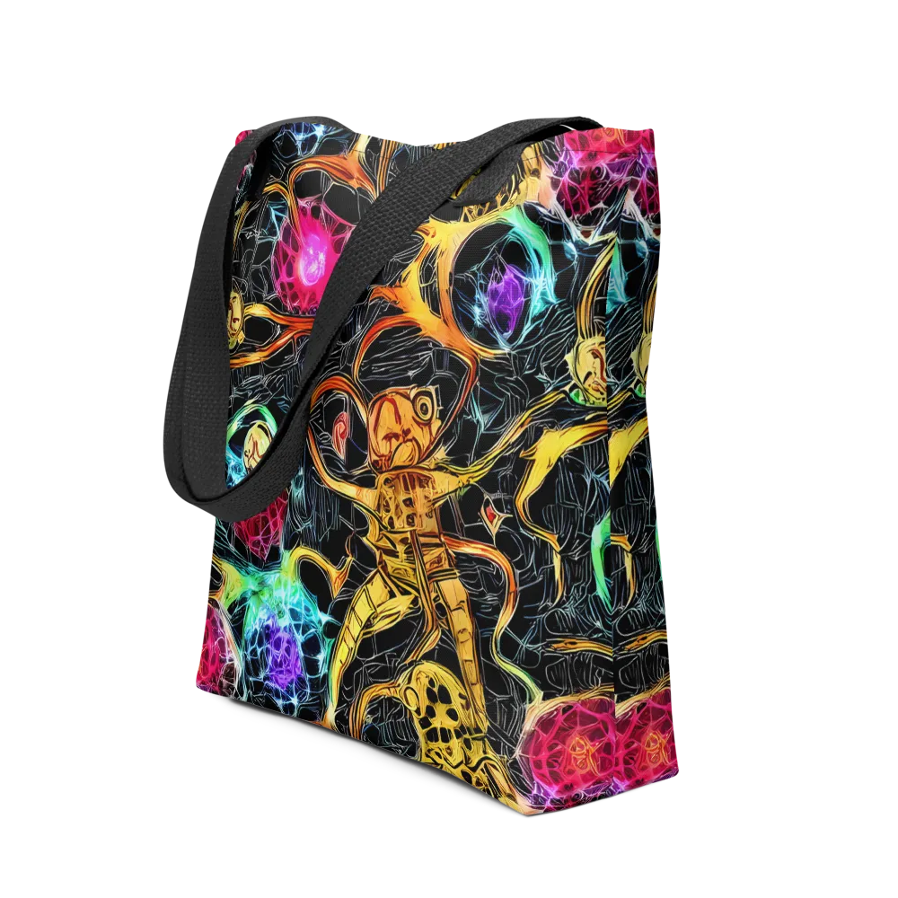 Psychedelic Pulsar on Tote Bag — Front