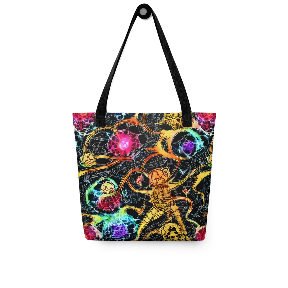 Psychedelic Pulsar on Tote Bag — Front