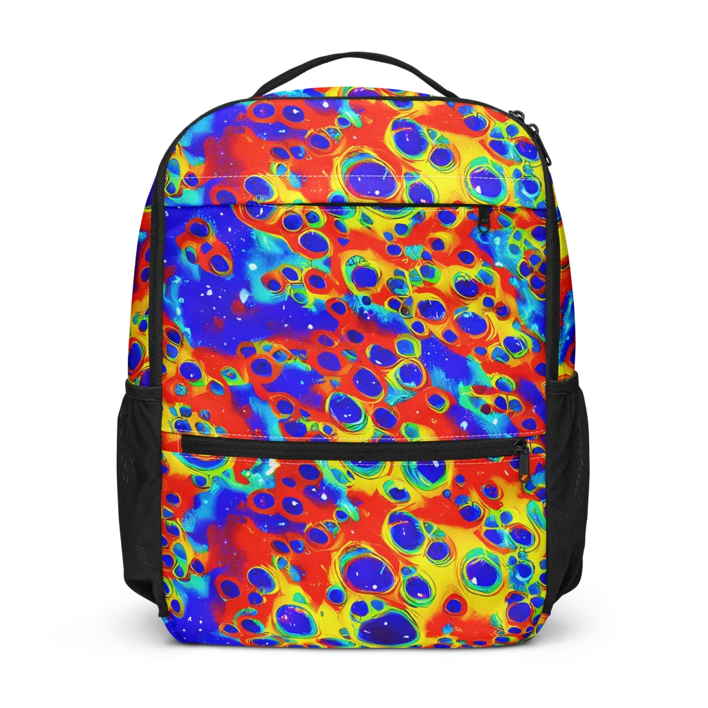 Neon Lagoon on Utility Backpack — Front