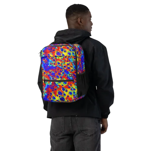 Neon Lagoon on a Utility Backpack