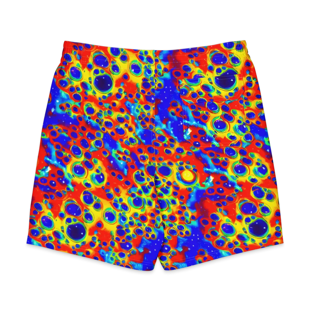 Neon Lagoon on Men's Board Shorts — Back