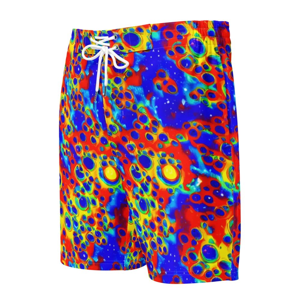 Neon Lagoon on Men's Board Shorts — Front