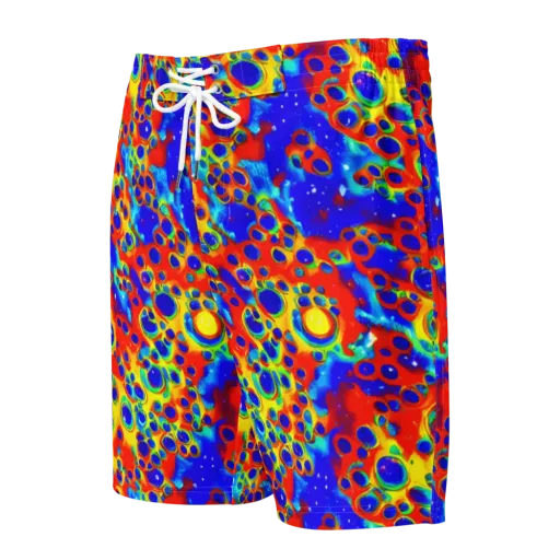 Neon Lagoon on a Men's Board Shorts
