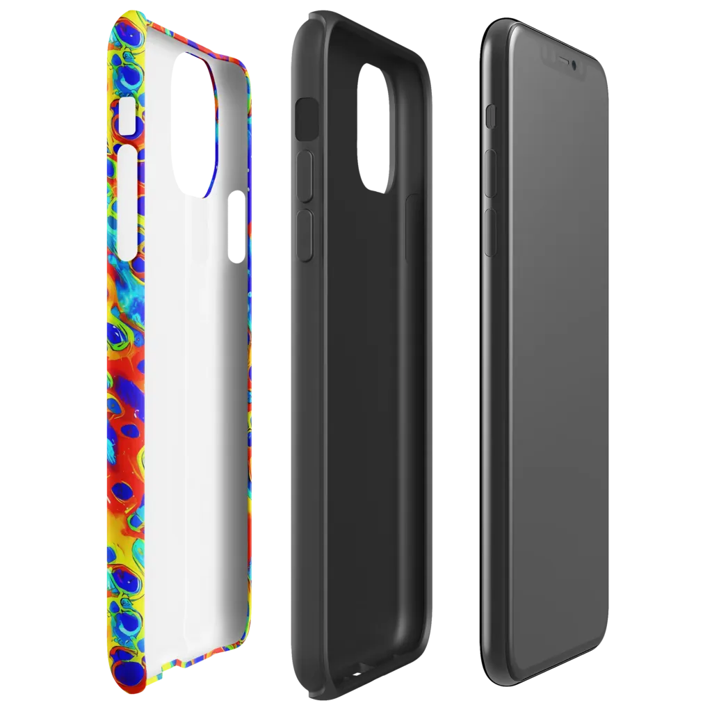 Neon Lagoon on Tough Case for iPhone® — Right