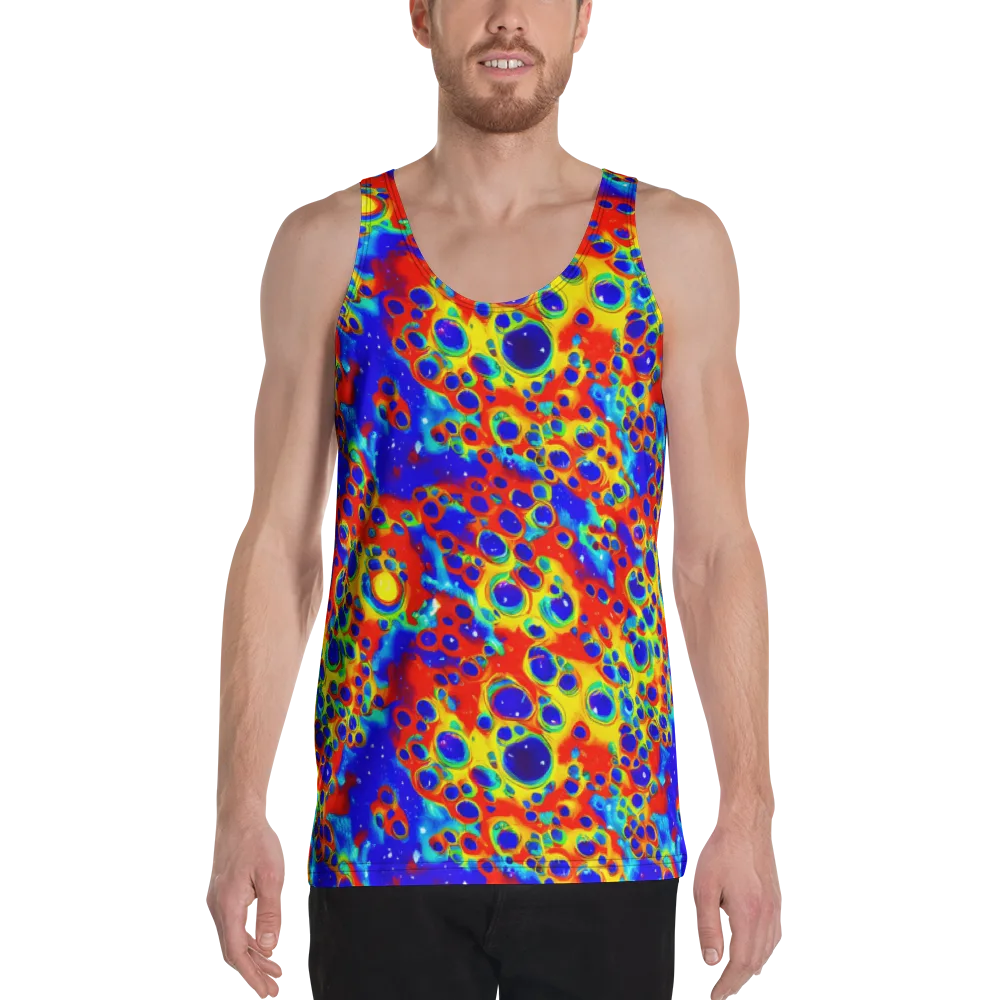 Neon Lagoon on Men's Tank Top — Front